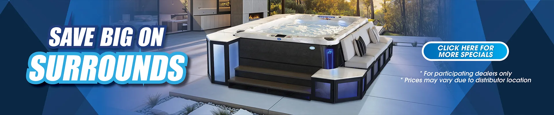 Calspas hot tub being used in a family setting - Lewes