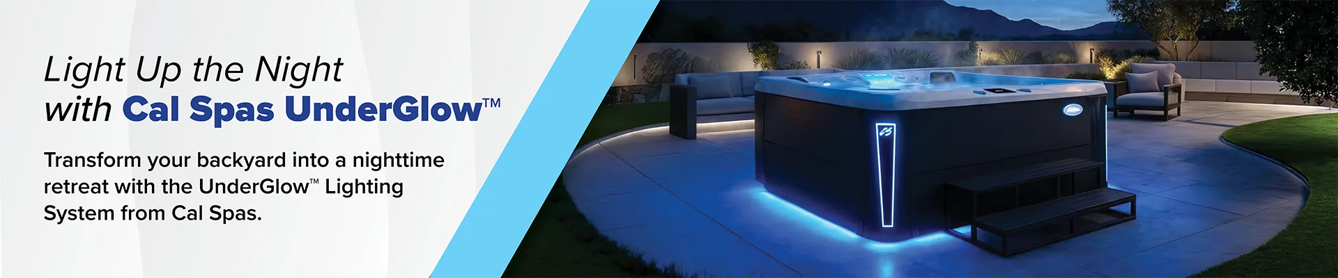 Calspas hot tub being used in a family setting - Lewes